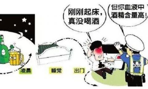 酒精揮發慢隔夜別開車 平昌一司機因“隔夜酒”被查